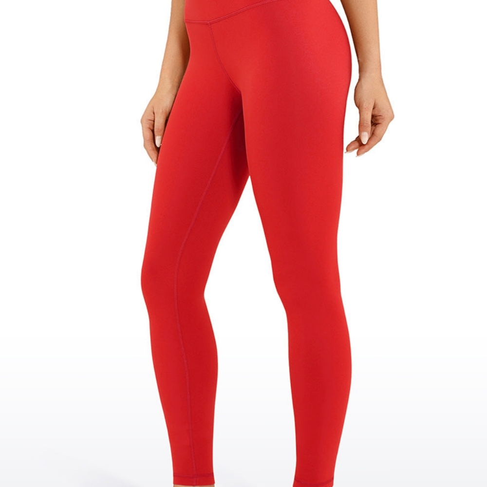 NWT CRZ Yoga Red Leggings size M